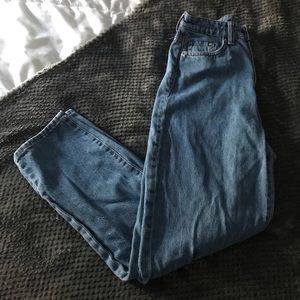 H&M Ultra High Rise Ankle Length Mom Jeans